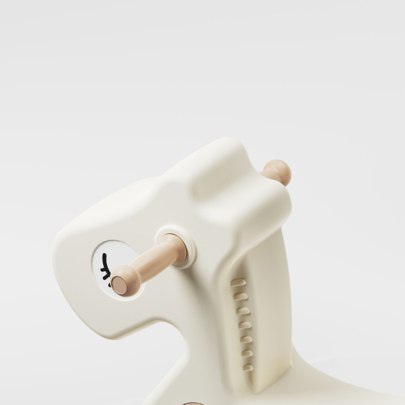 Коник-гойдалка/велосипед inSPORTline Etalino, колір сірий