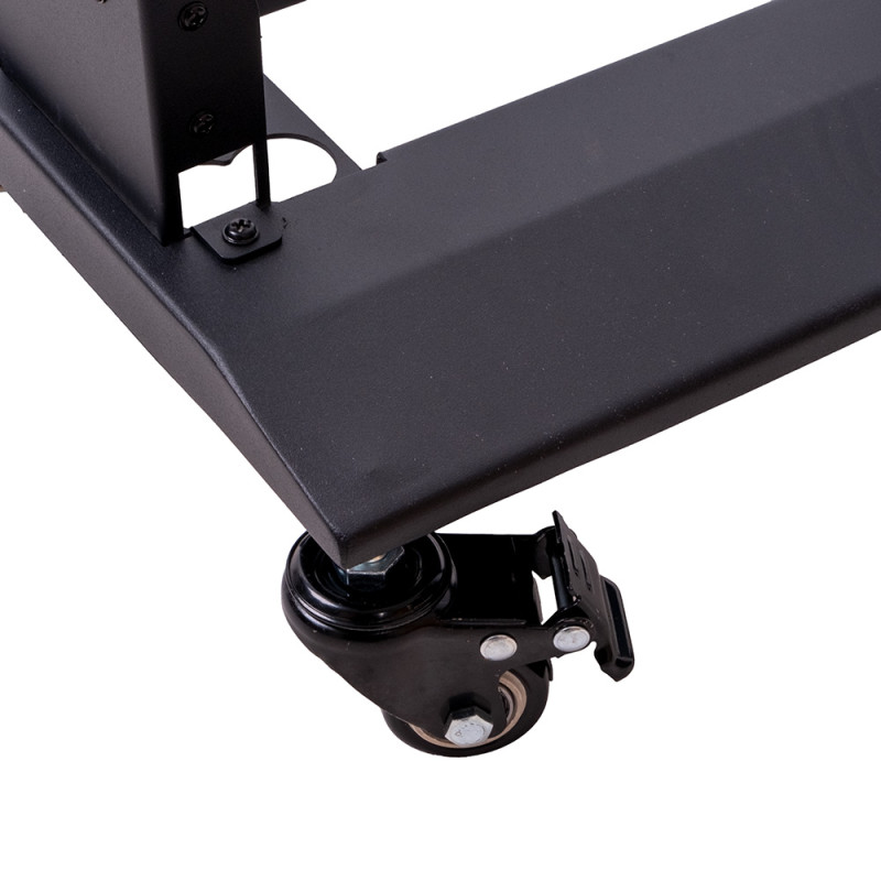 Підставка з колесами для червоної світлодіодної світлотерапевтичної панелі inSPORTline Tugare Колір чорний