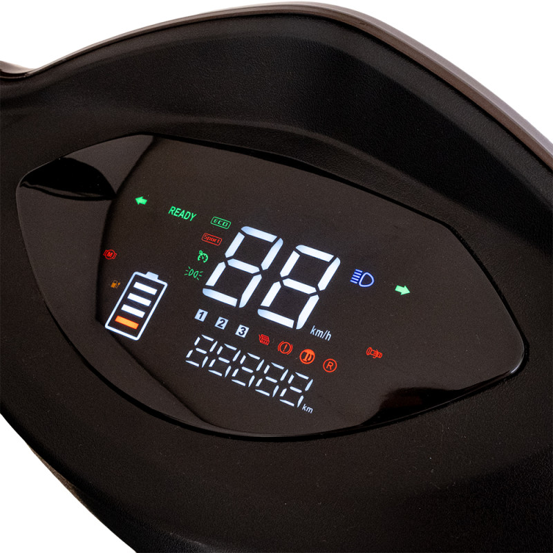 Триколісний електросамокат inSPORTline Zorica Колір Чорний