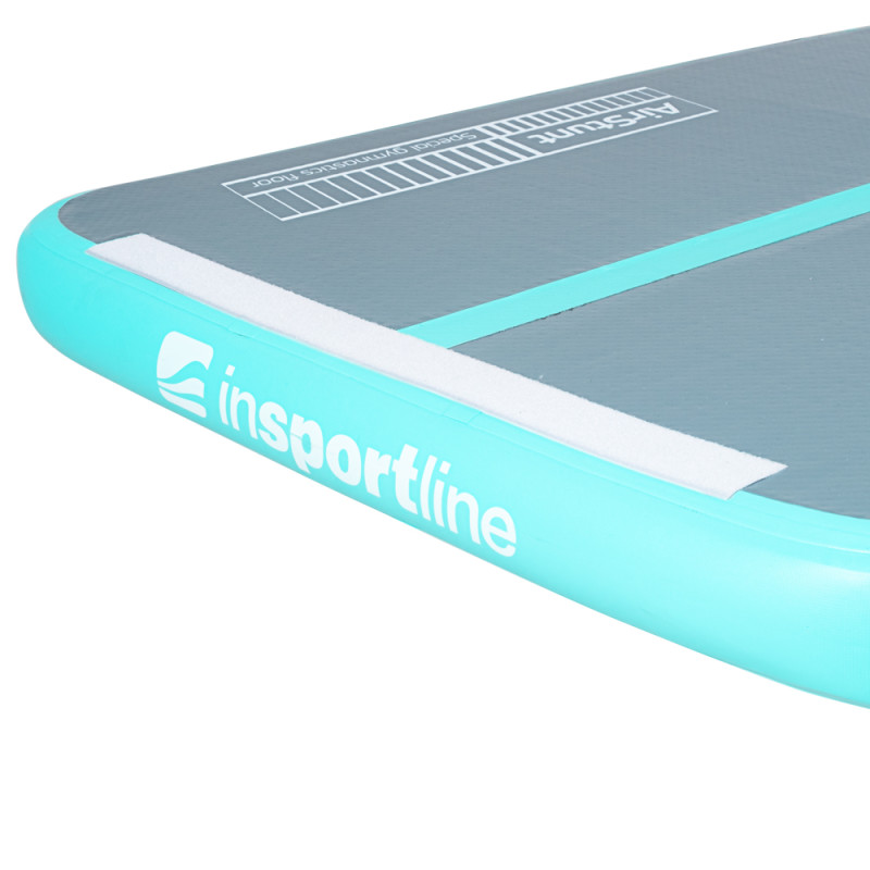 Надувний килимок для вправ inSPORTline Airstunt 300 x 100 x 10 см сірий