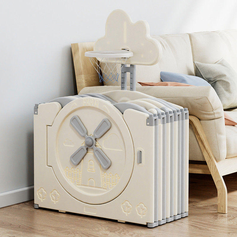 Манеж пластиковий inSPORTline Bufalino 12+2 167 x 160 x 64 см