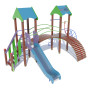 Дитячий ігровий комплекс "Дві вежі" DIO702