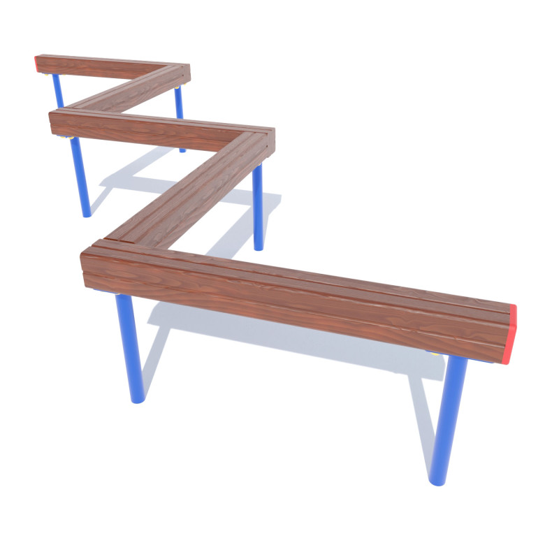 Колода вигнута для дитячого майданчика DIO606