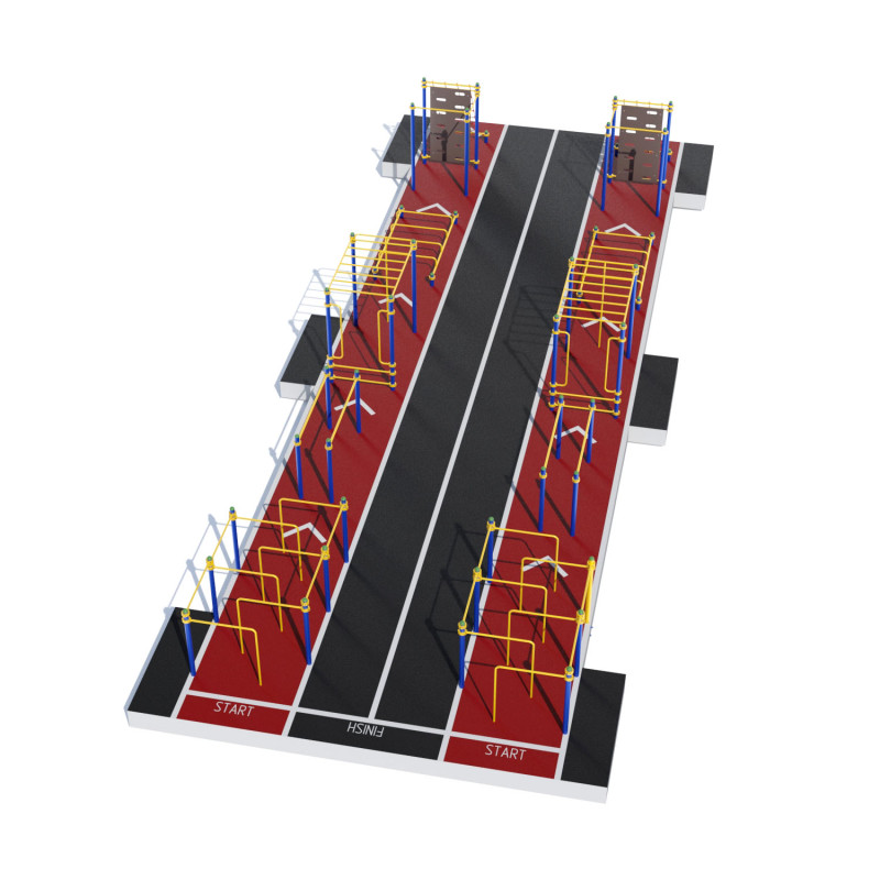 Спортивний комплекс “Полоса перешкод” W656