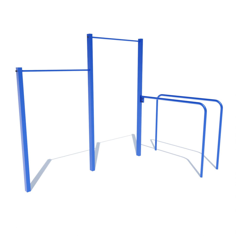 Турнік подвійний з брусами DIO609.4