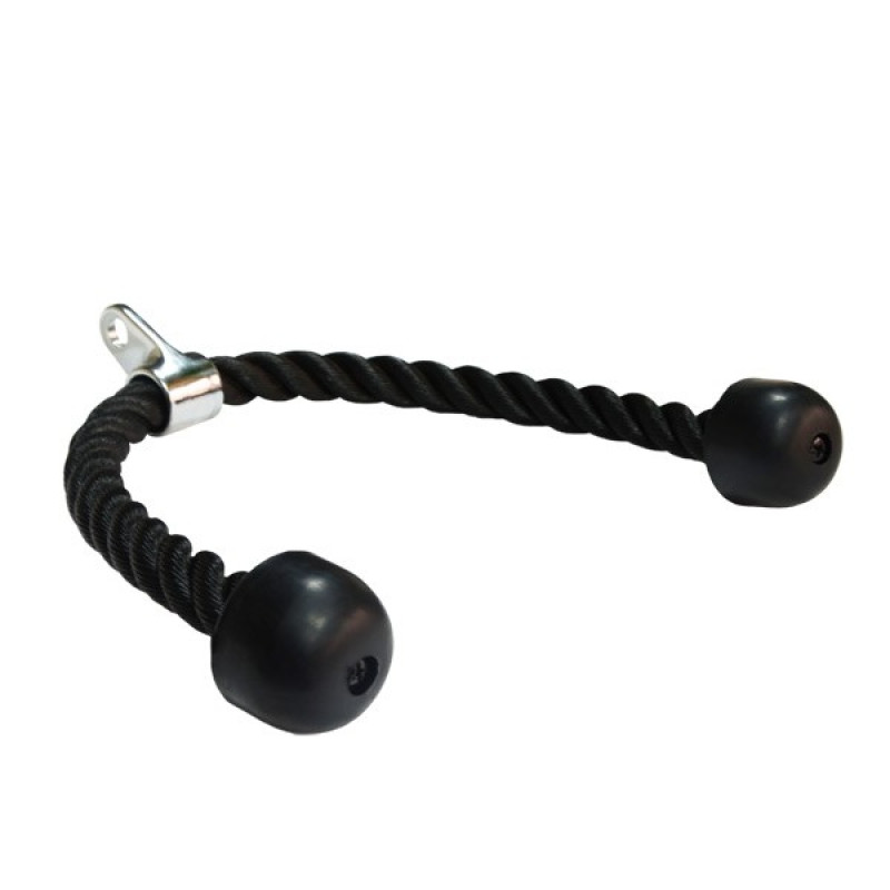 Ручка канатна подвійна DB7064, Канат, Каучук, Ручки для тяги, Китай, 0.40