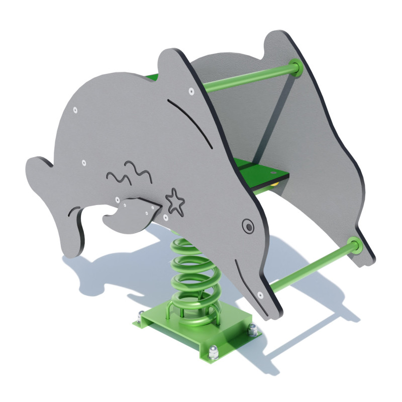 Качалка на пружині "Дельфін" DIO109.2HDPE