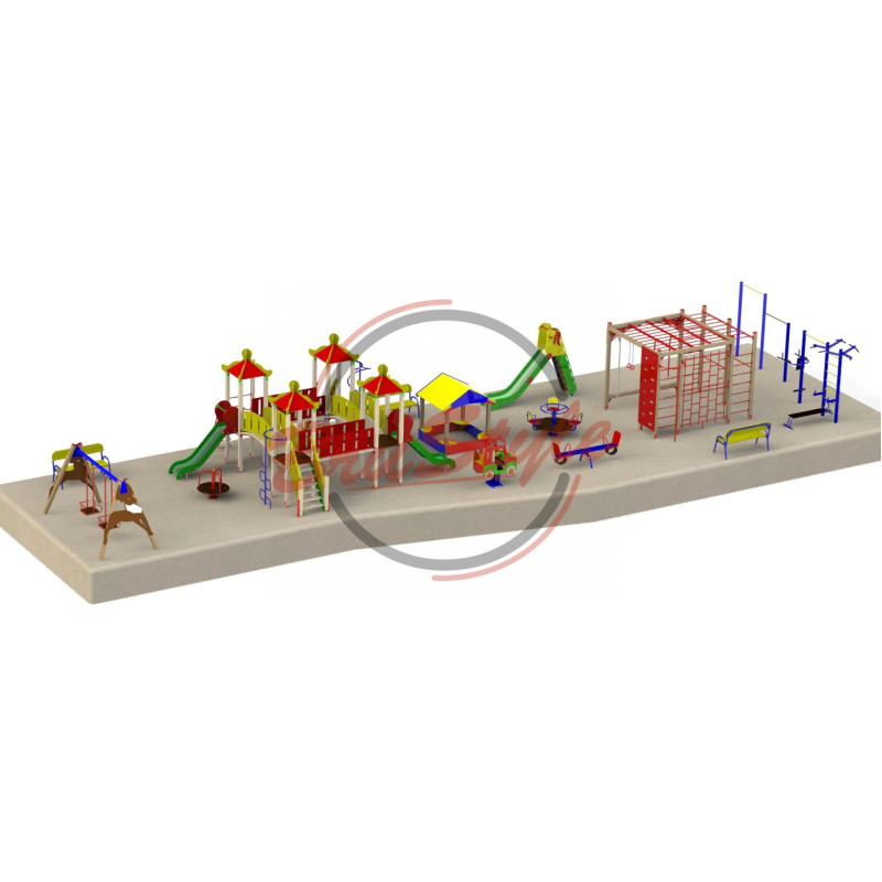 Дитячий ігровий майданчик PG25